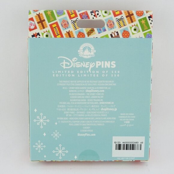 New Disney Pin Christmas Nutcracker UP Carl Dog Jumbo Boxed Pin LE 550 - Picture 4 of 4